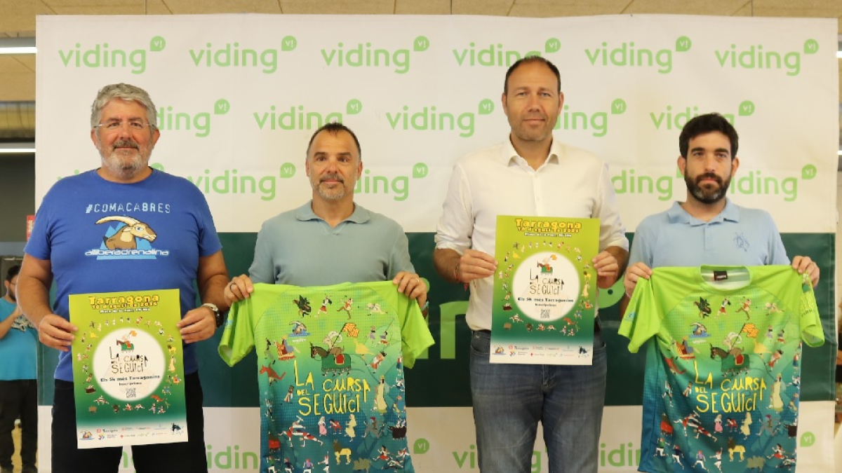Presentación de la Cursa del Seguici de Tarragona.