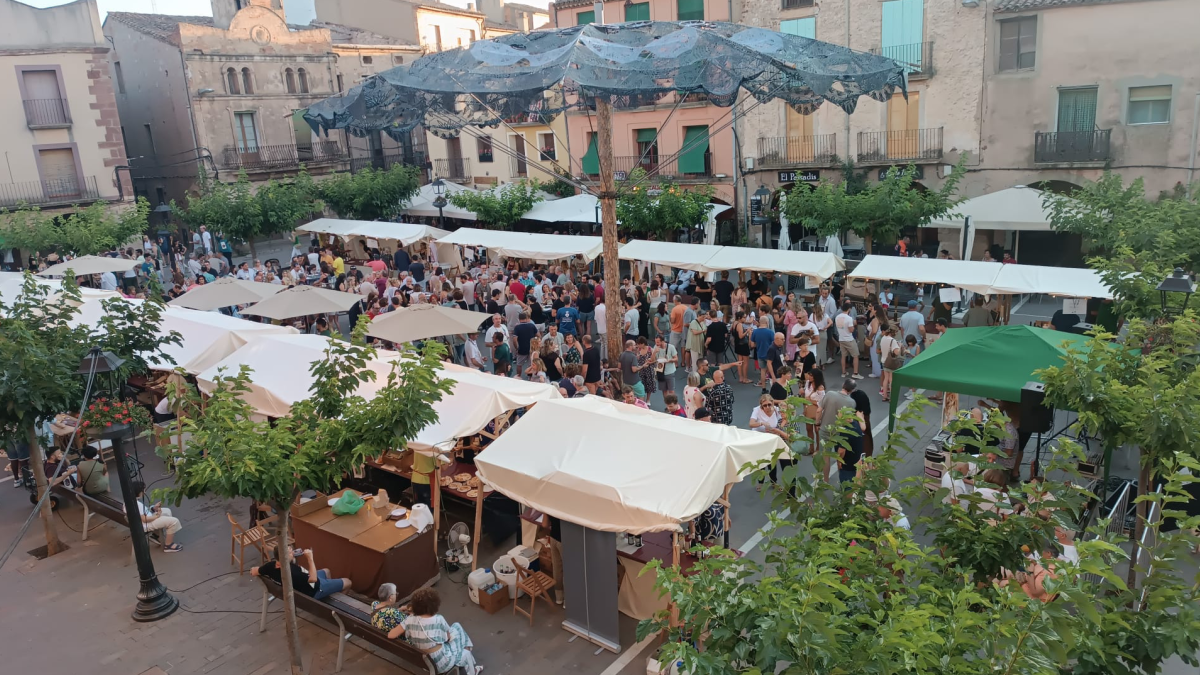 Imagen de la Feria del Vino de Prades.