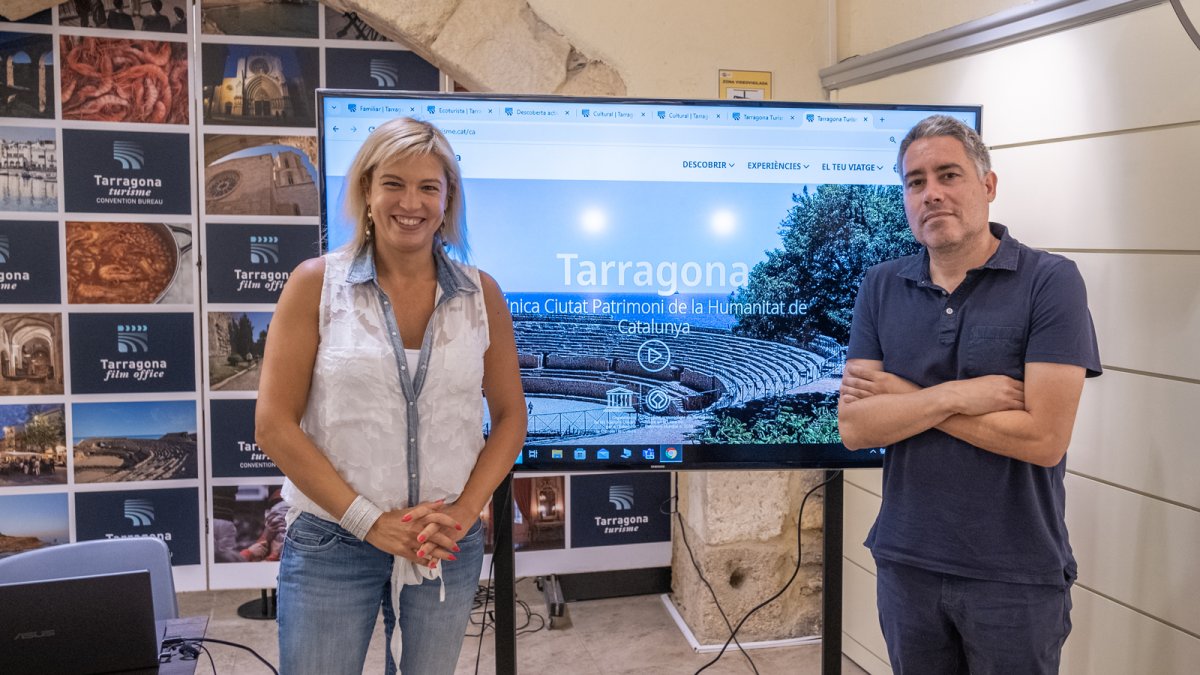 Presentación de la nueva web de turismo.