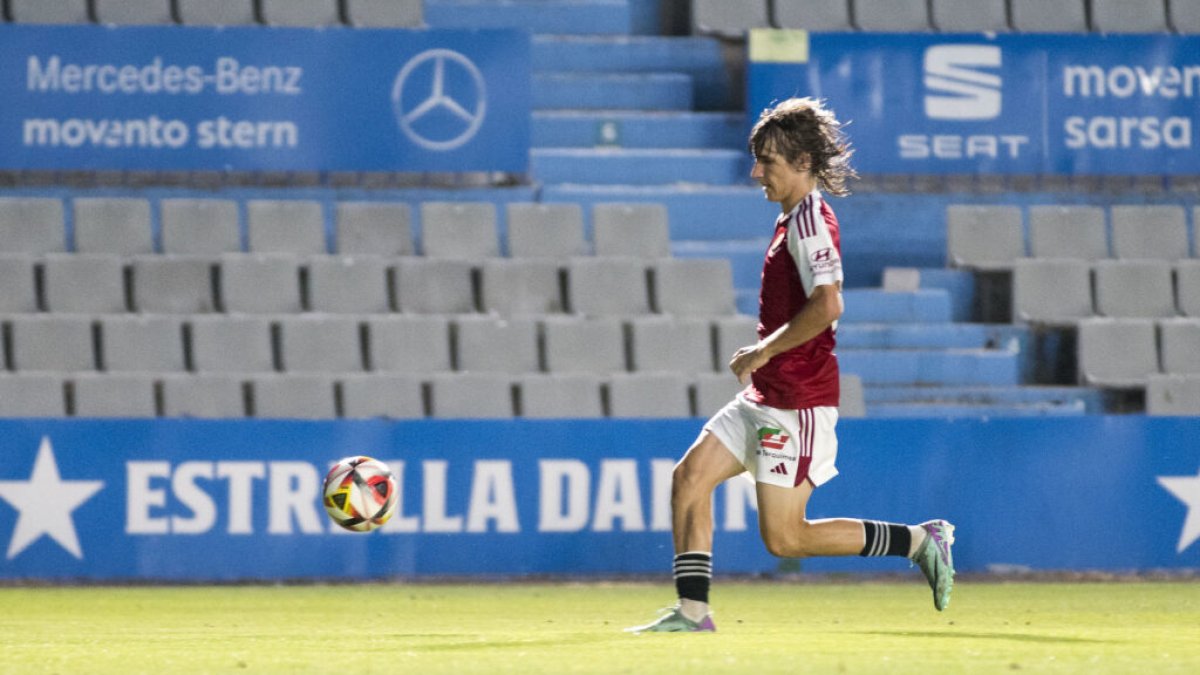 Imagen del jugador de Sant Jaume d'Enveja, Oriol Subirats.