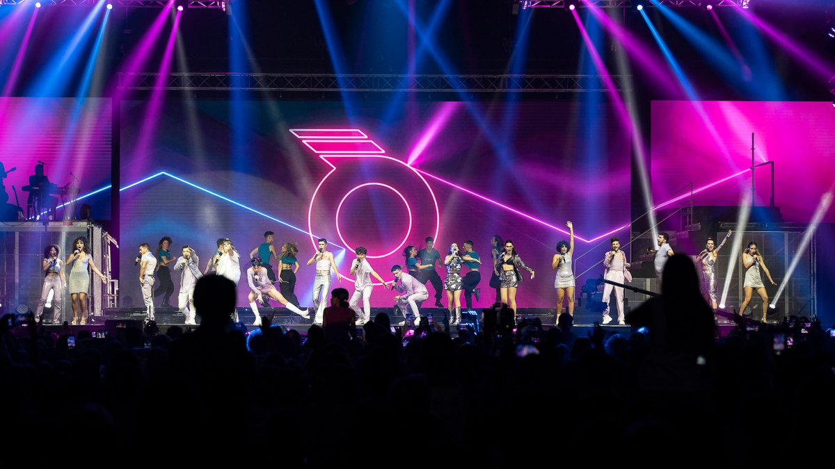 Imagen de archivo de un concierto de Eufòria en el Palau Sant Jordi
