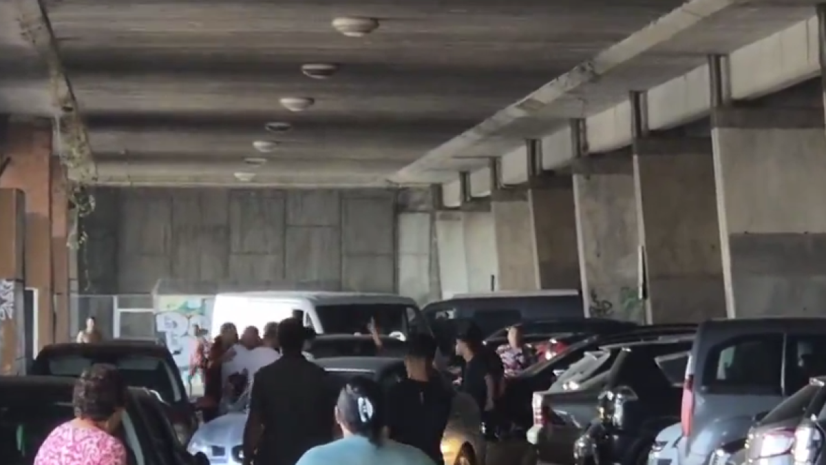 Momento de la disputa.