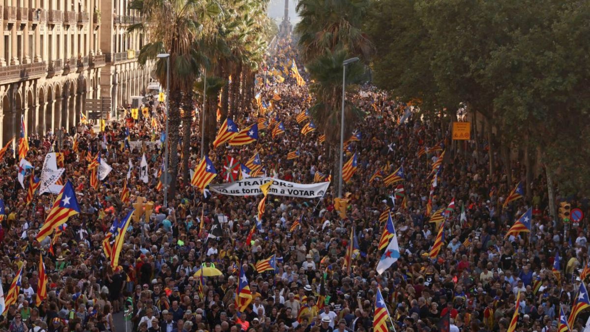 Imagen de una manifestación de los CDR