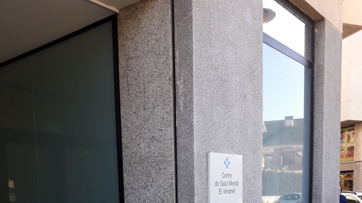 Fachada del Centro de Salud Mental de Adultos (CSMA) del Vendrell.