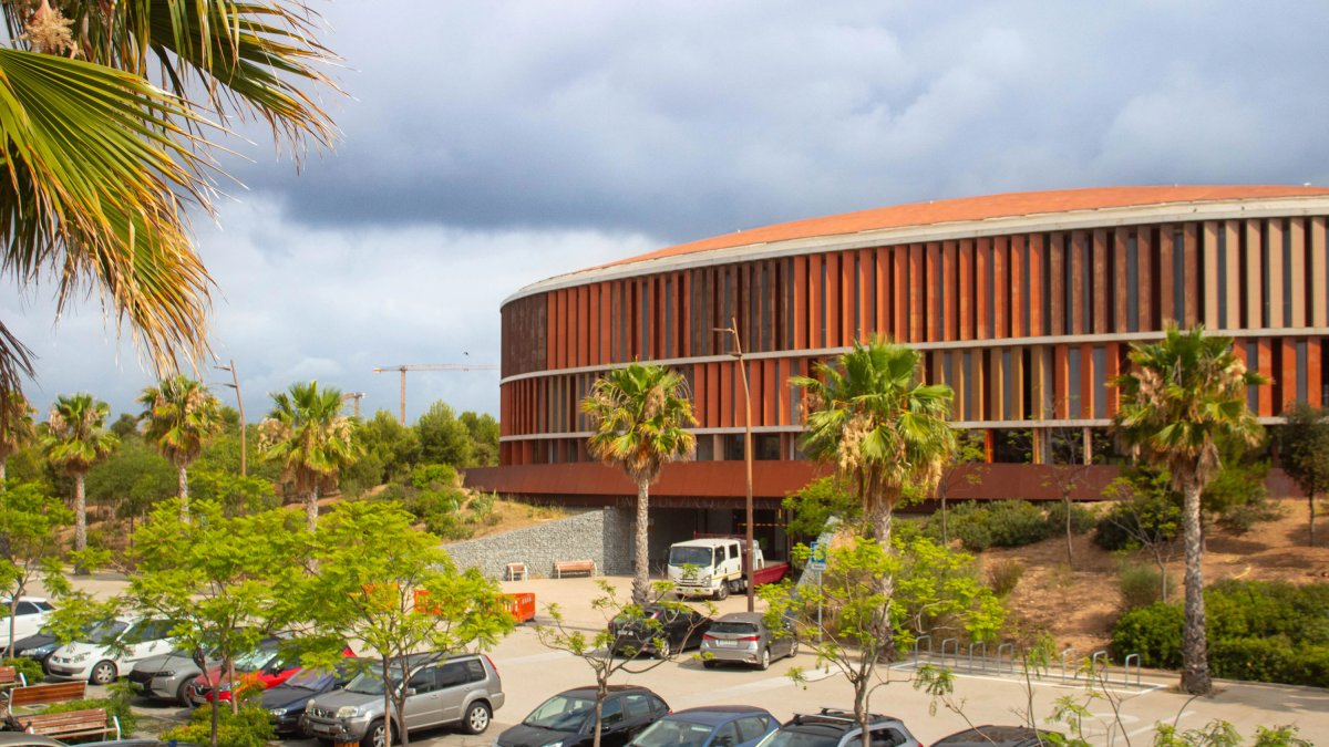 Exterior del Palau d'Esports.