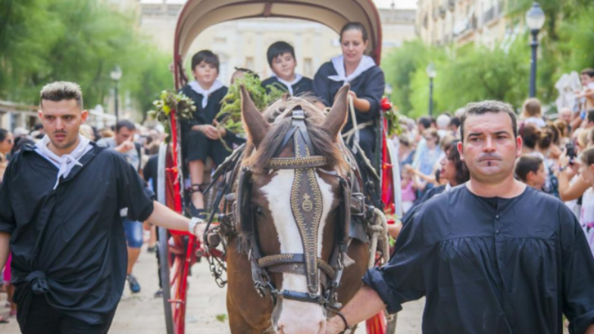 Imagen de la l'Arribada de l'aigua de Sant Magí en Tarragona.