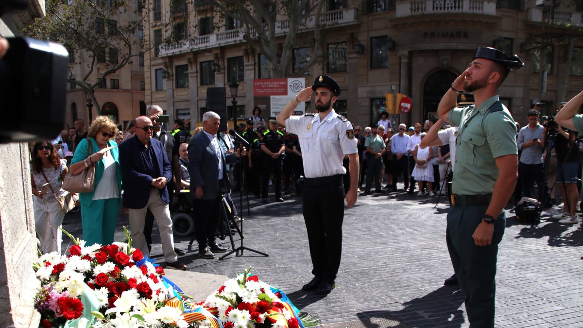 Imatge de l'acte d'homenatge