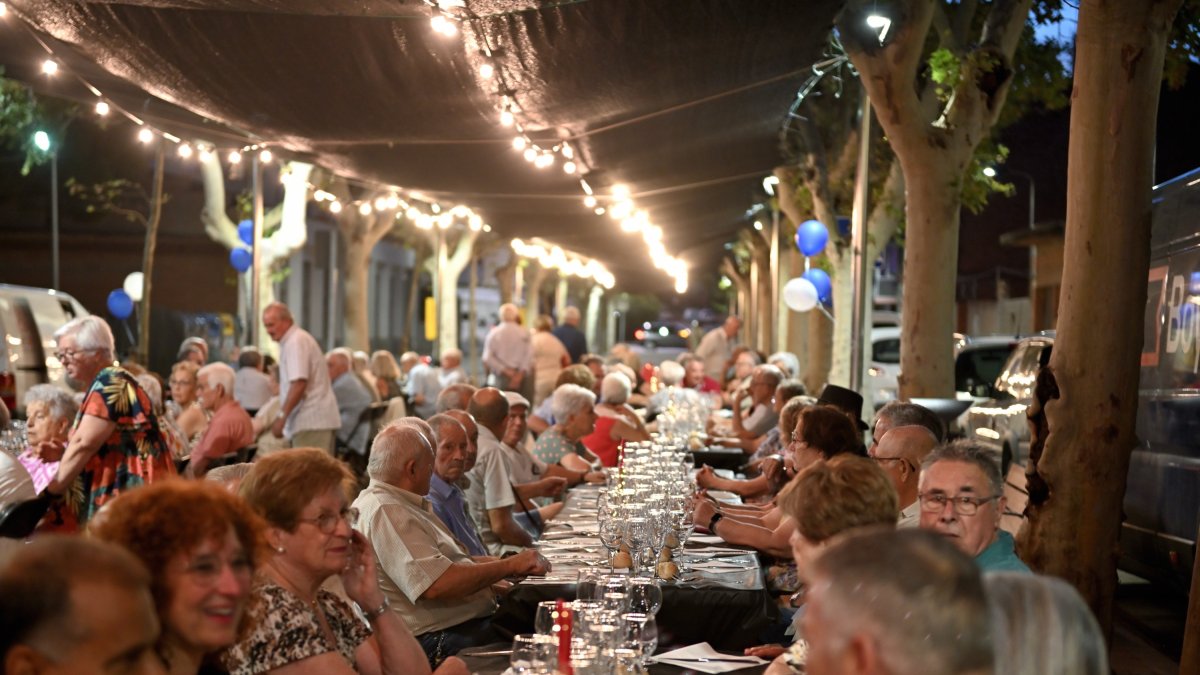 Un instants del sopar de les estrelles.