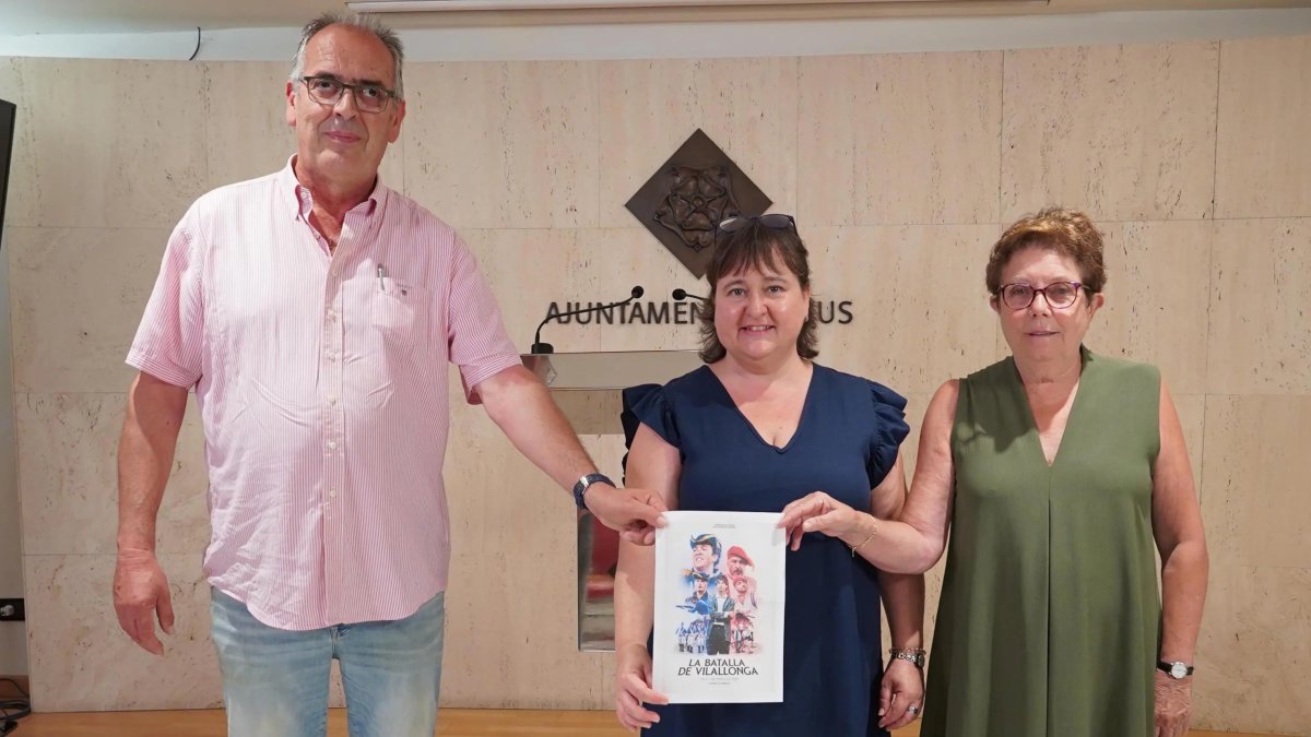 Presentación del programa de actos sobre la batalla de Vilallonga.