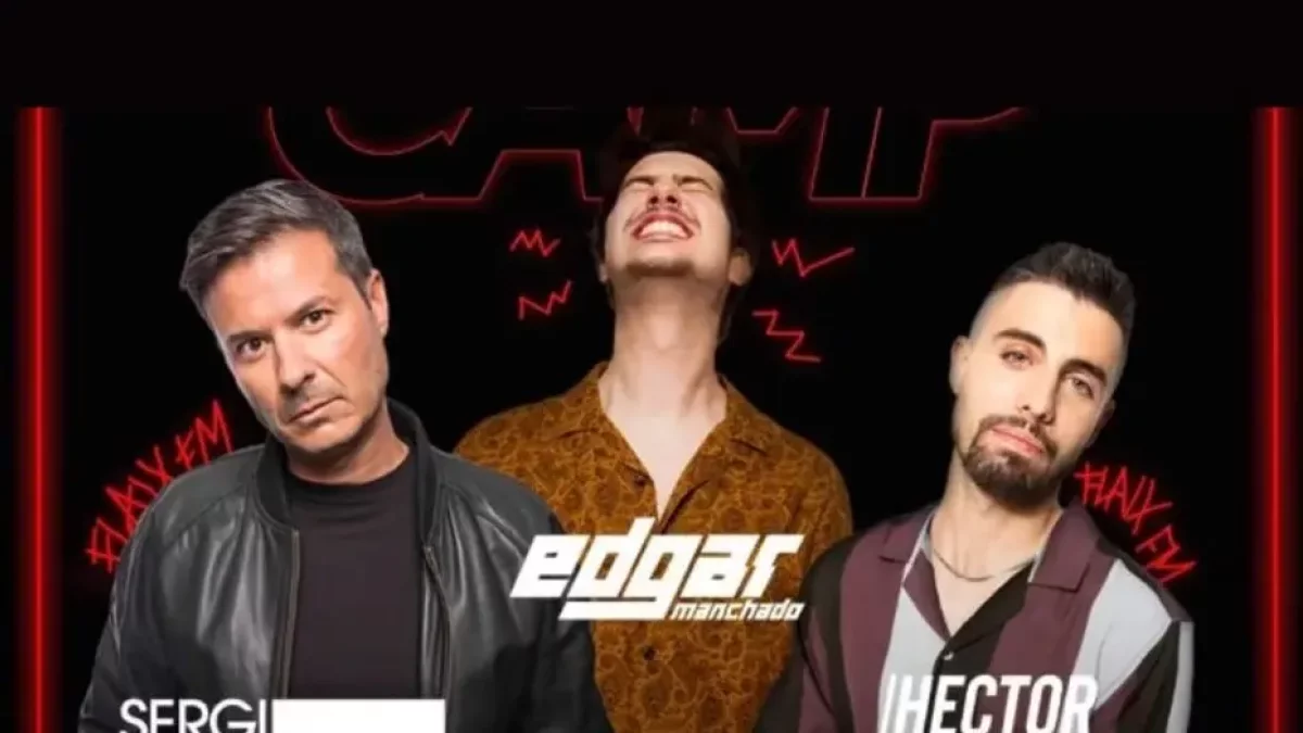 Cartel de la Fiesta Flash FM.