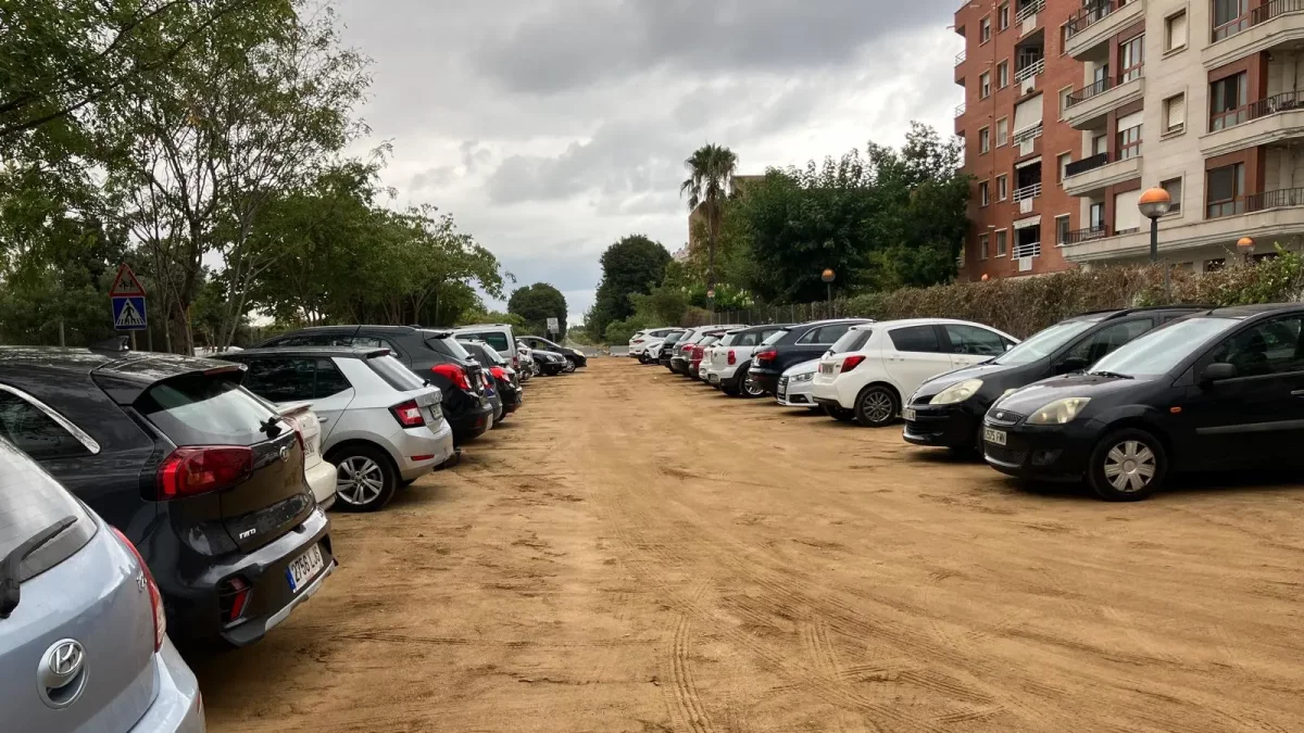 Imatge del nou pàrquing.