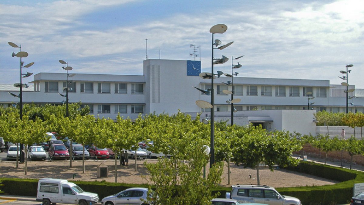 Imatge de l'Hospital Comarcal de Móra d'Ebre.