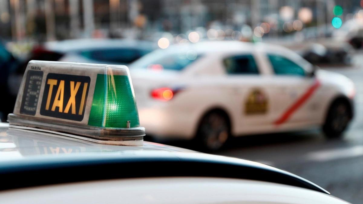 Imatge d'arxiu d'un taxi.