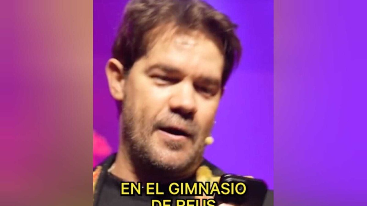 Imagen del momento del espectáculo.