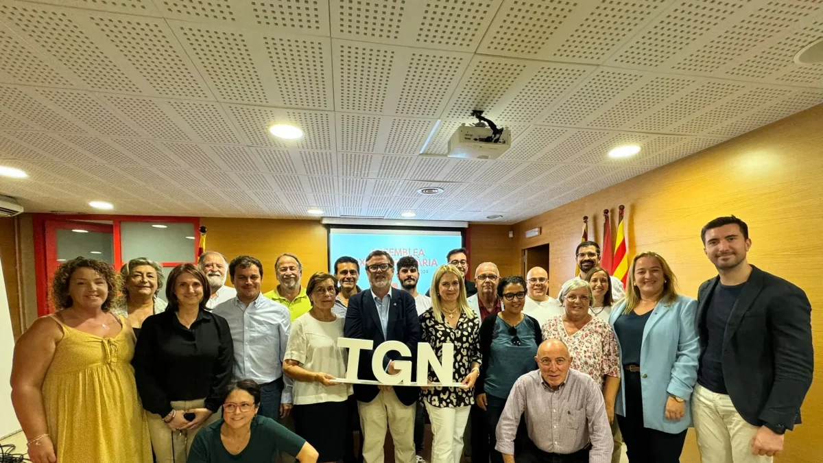 Miembros de la nueva ejecutiva del PSC de Tarragona.