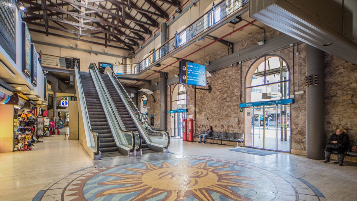 Imagen de la estación del Nord de Barcelona.