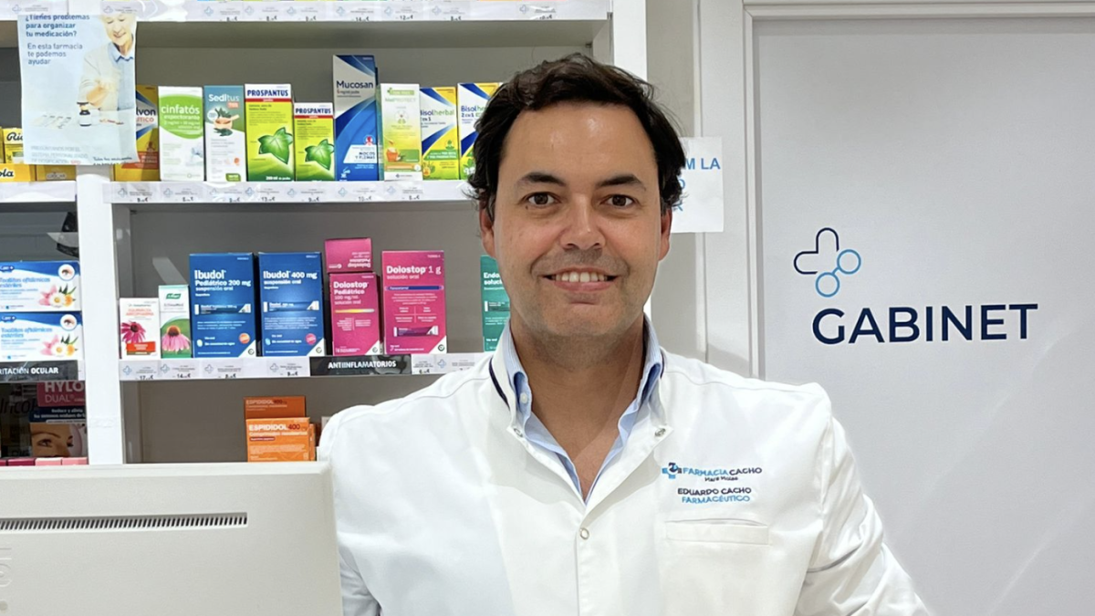 El president de l’Associació de Farmacèutics amb Oficina de Farmàcia de Tarragona, Eduardo Cacho.