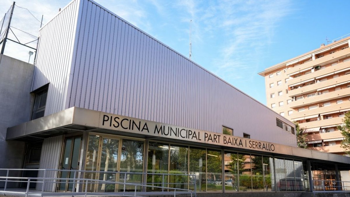 Imagen de la piscina municipal de la Part Baixa y Serrallo.