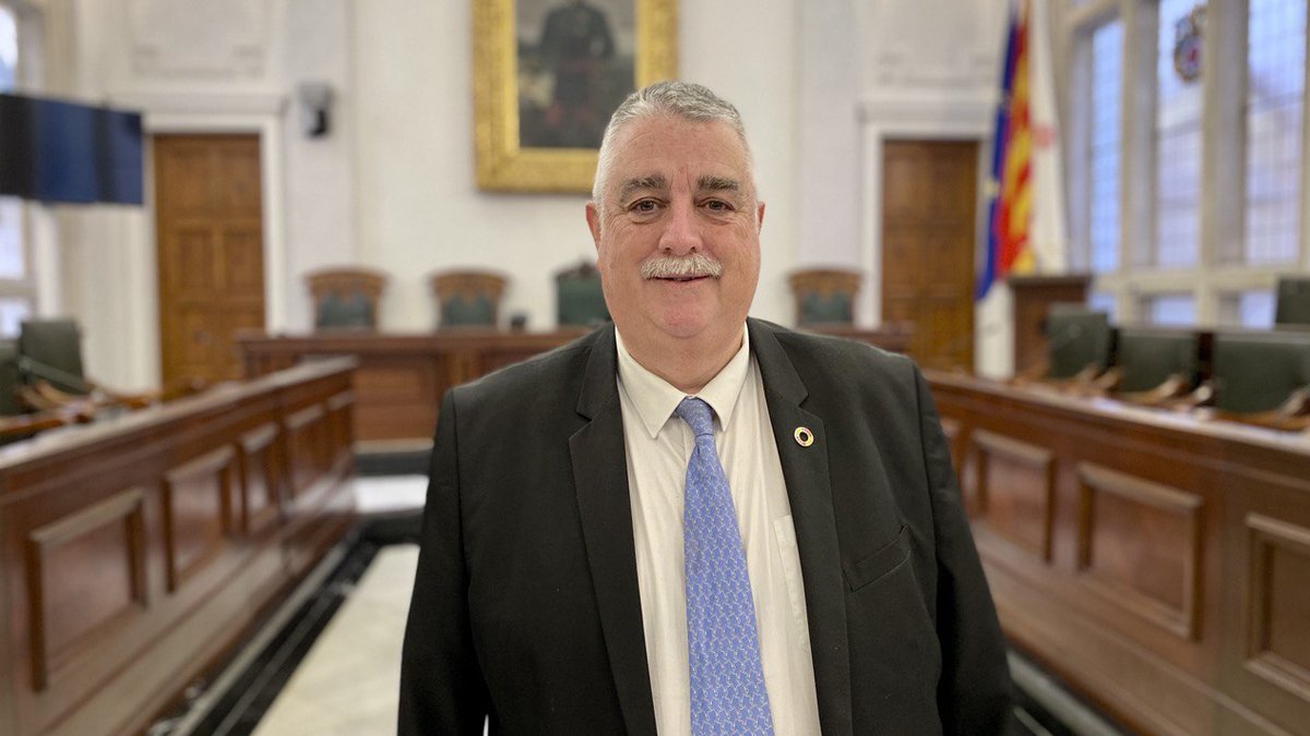 Fotografia de Julio Pardo, exportaveu del grup municipal de Vox a l’Ajuntament de Reus.