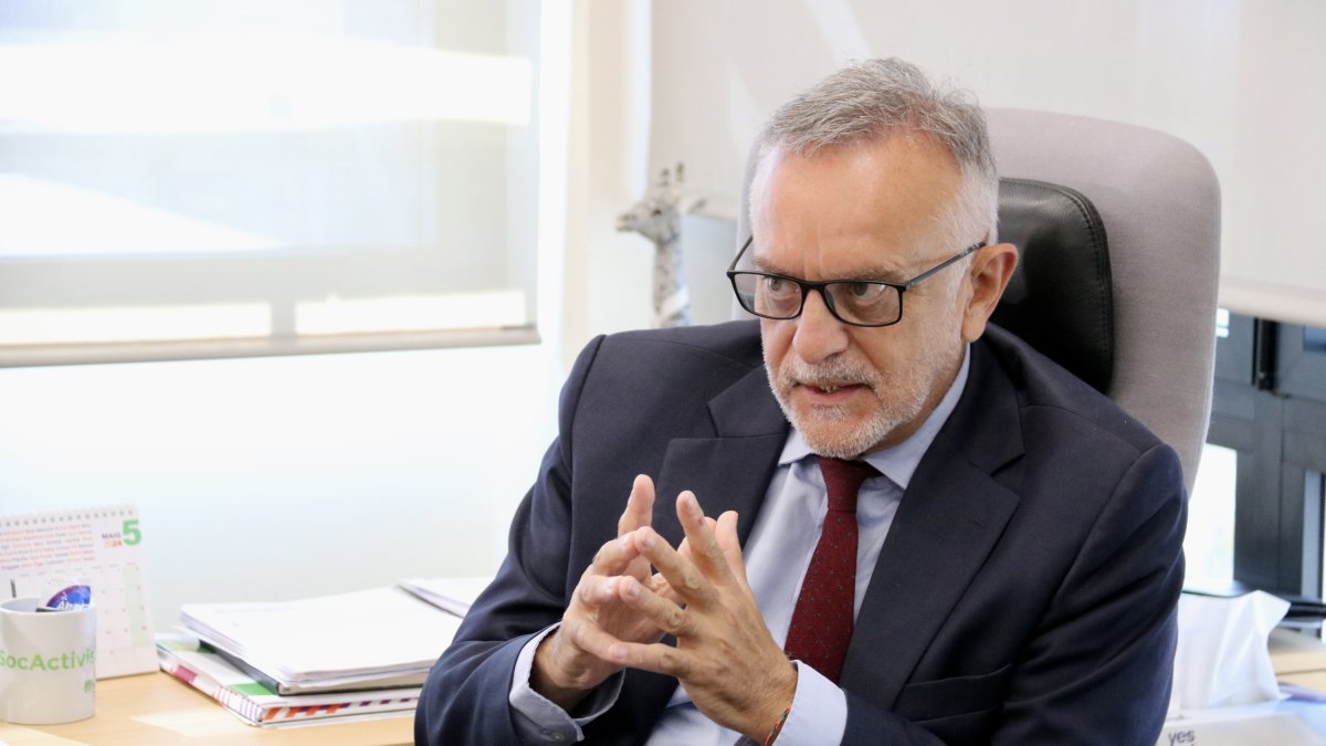 Manel del Castillo, gerente del Hospital Sant Joan de Déu y presidente de CAIROS del Sistema de Salud