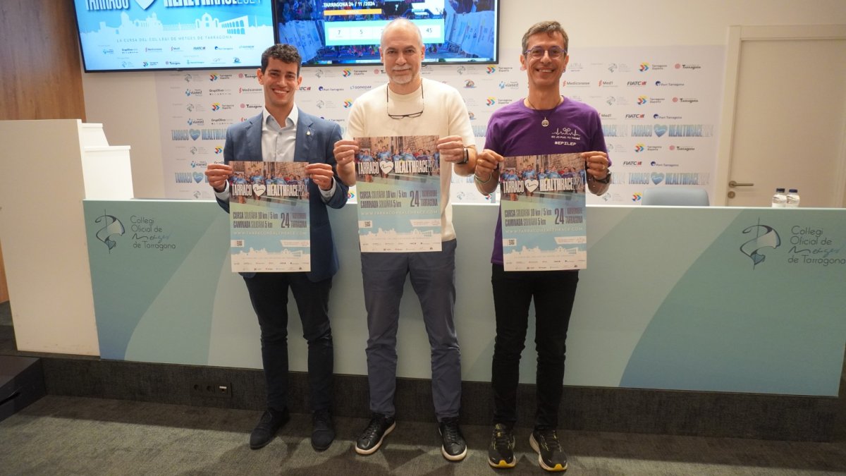 Presentación de la Tarraco Health Race 2024.