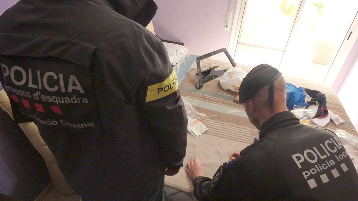 Moment de l'entrada al pis de Jesús.