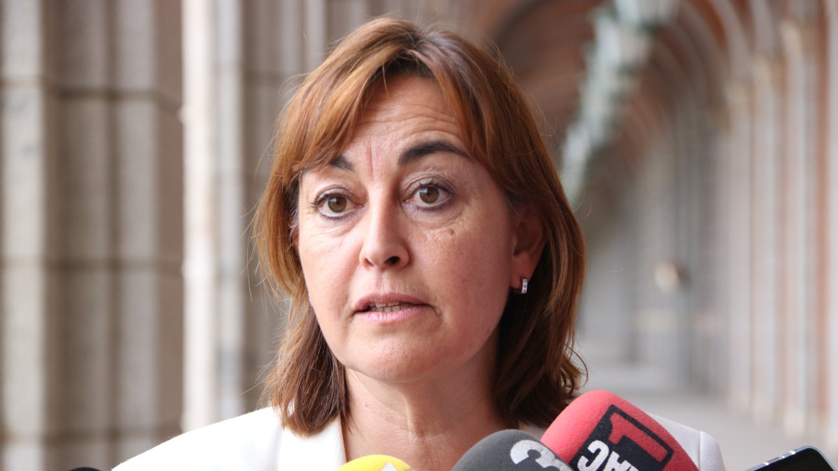 La consellera de Territori, Sílvia Paneque, aquest dimecres a Madrid.