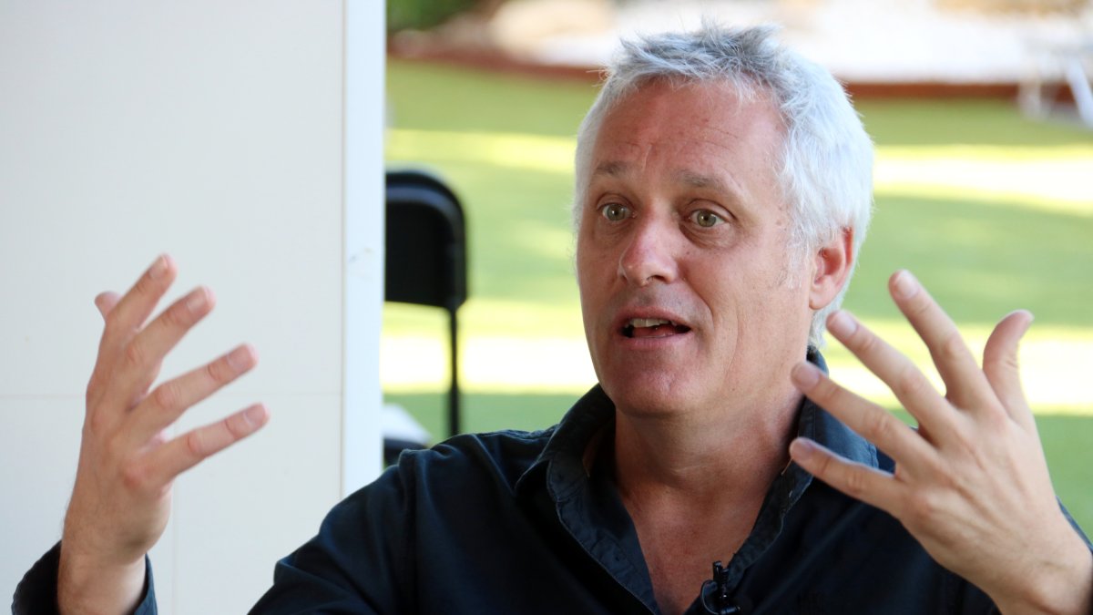 El director de 'Centauras de la noche', Marc Recha, al Festival de Cine de Sitges.