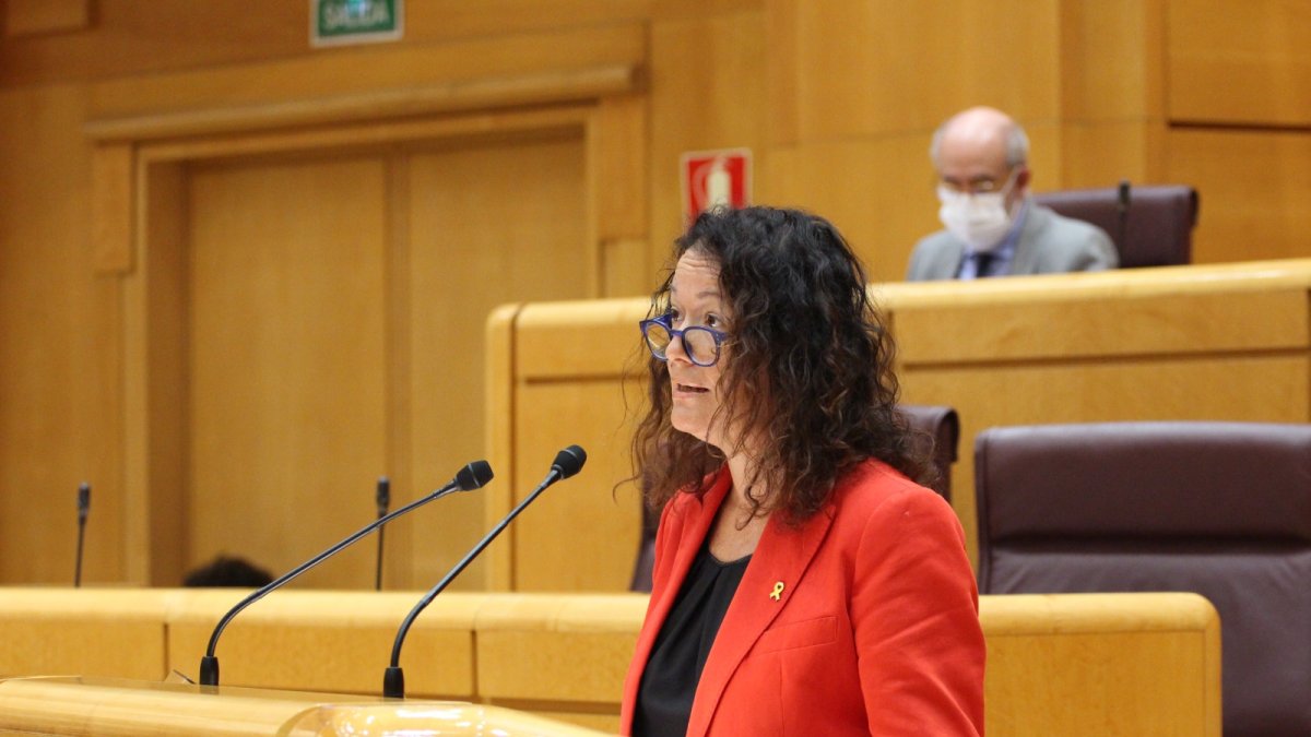 La senadora de ERC Laura Castel.