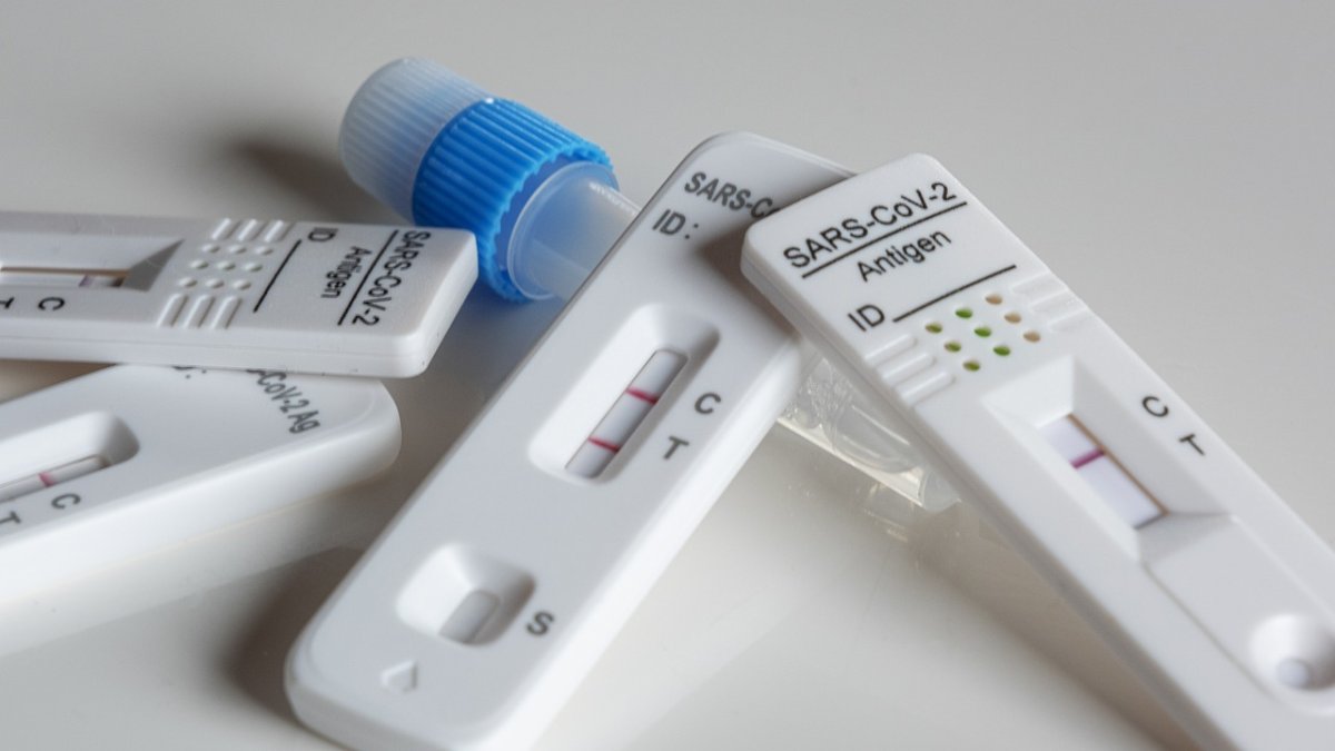 Imatge de diversos tests d'antígens.