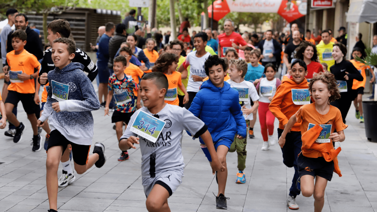 Imatge d'una edició anterior de la Cursa de Santa Úrsula.