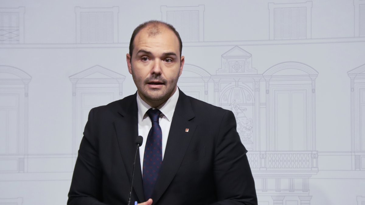 Imagen de archivo de conseller de la Presidencia, Albert Dalmau