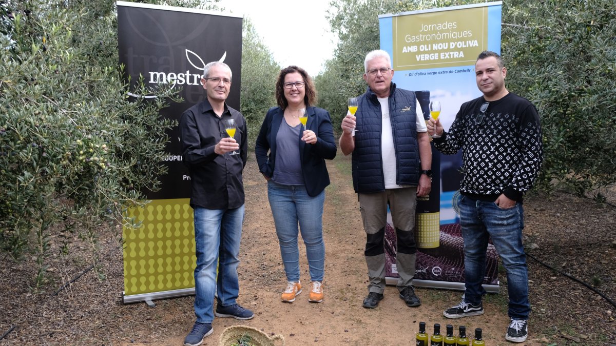 Presentació de les activitats de les Jornades l'Oli de Nou de Cambrils.