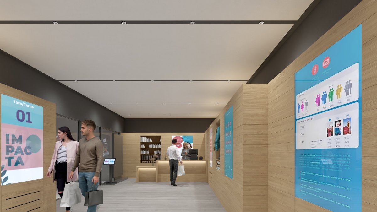 Render del Tarragona Espai Comerç.