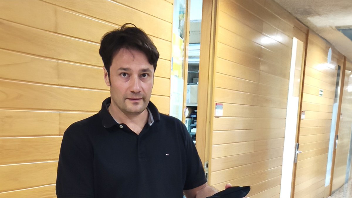 Francisco Huera-Huarte, investigador del Departamento de Ingeniería Mecánica de la URV.
