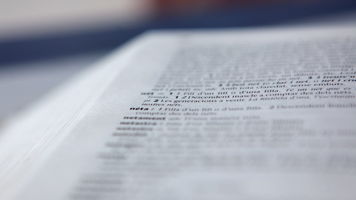 Un diccionari de la llengua catalana