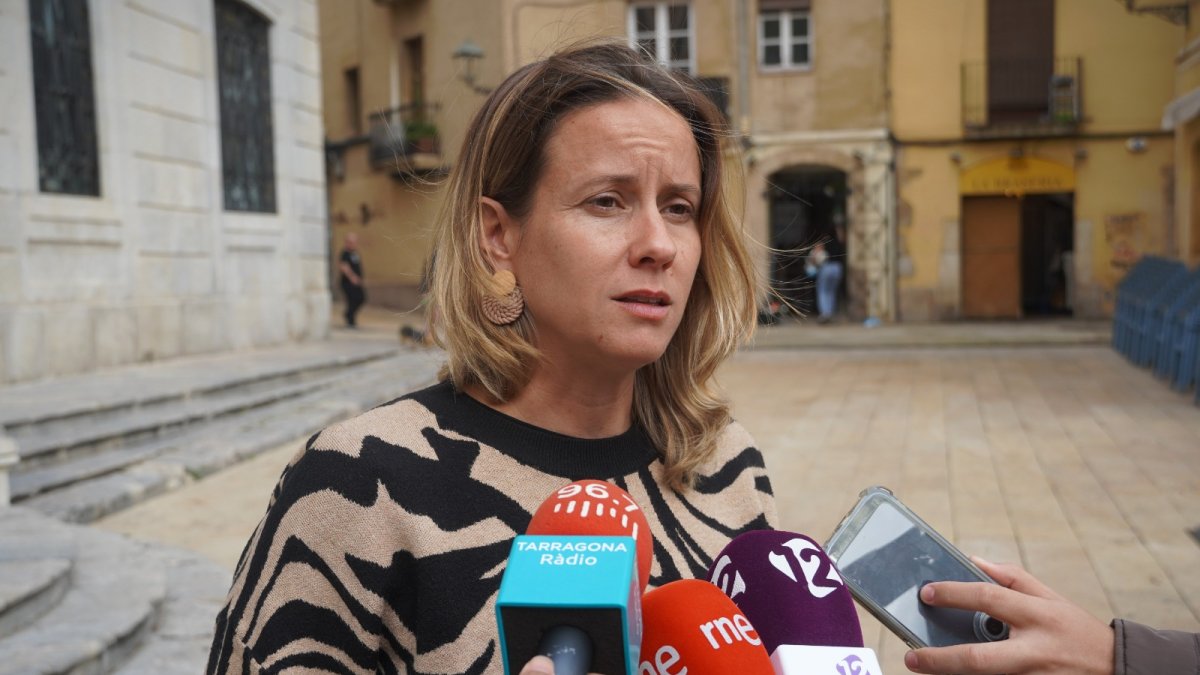 Maria Roig, portaveu d'ERC.