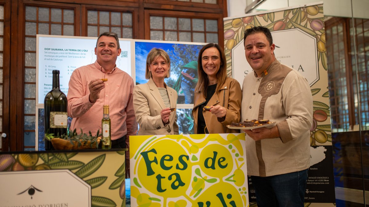 Presentació de la Fira de l'Oli de Reus.