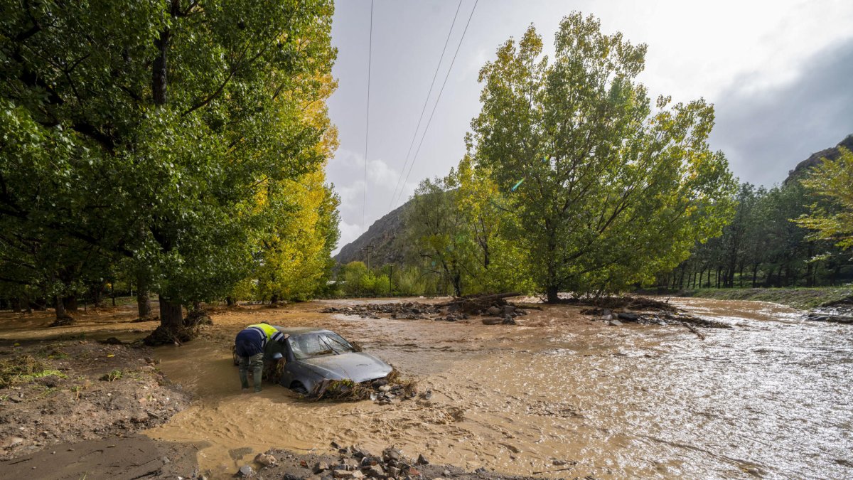 Imatge d’ahir de Montalbán (Terol).