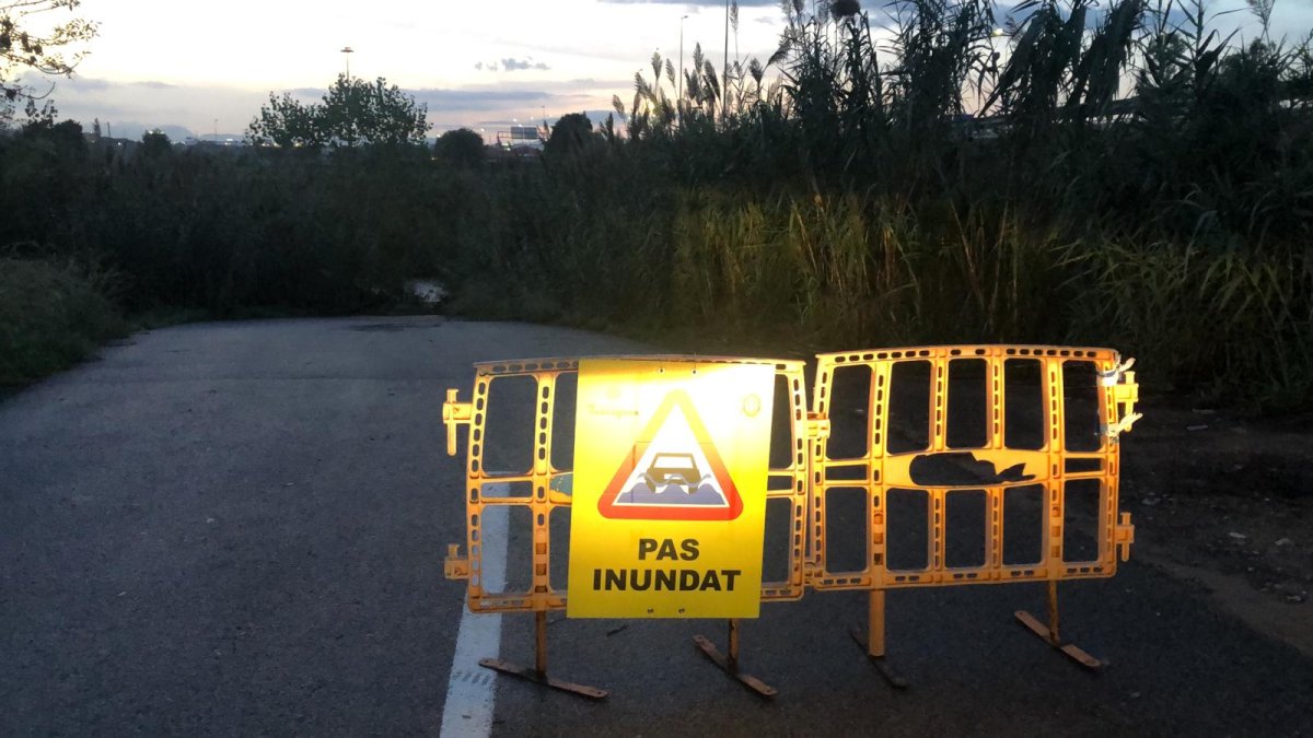 Imagen de una zona con acceso restringido