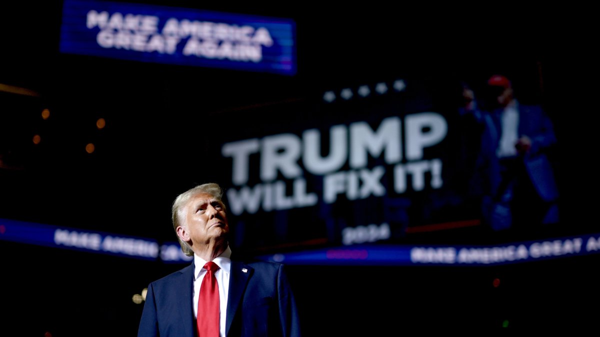 El candidato republicano en las elecciones americanas, Donald Trump.