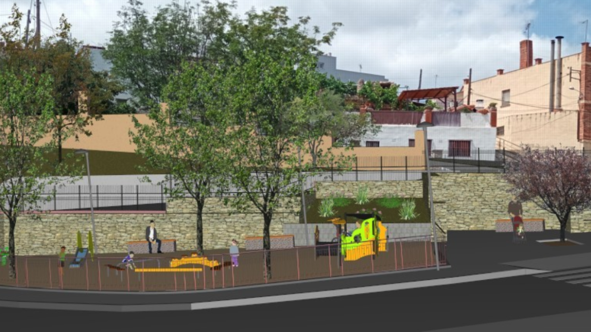 Imatge virtual del futur espai de l’Ermita de Santa Magdalena.