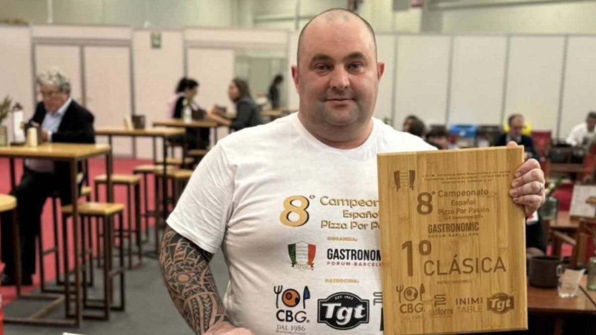 Imagen de Matteo Grippo tras ganar el campeonato.