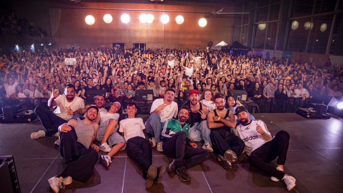El concert de Figa Flawas va fer ple absolut.