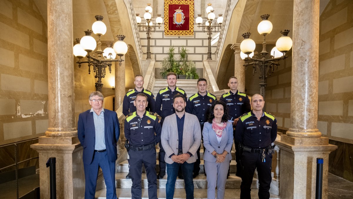 Presentación de los cuatro nuevos agentes.