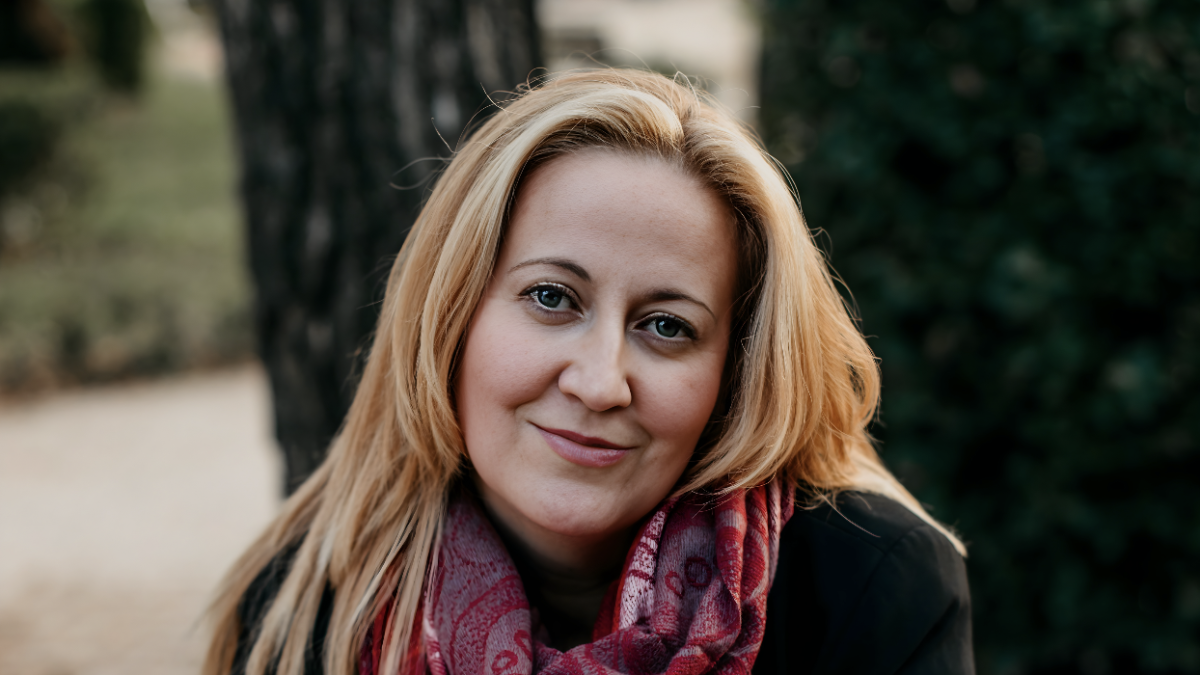 Gala Mirissa, artista digital dedicada al criptoart que vive en Reus.