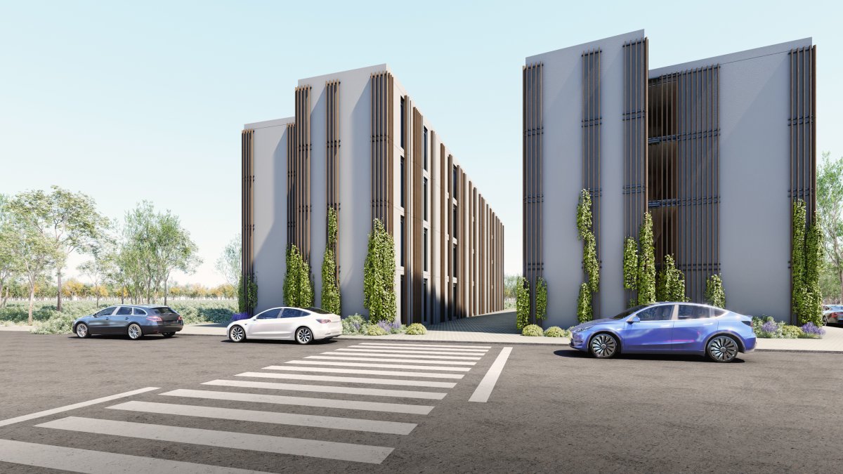 Render dels pisos de protecció oficial que s'impulsaran a Montblanc.