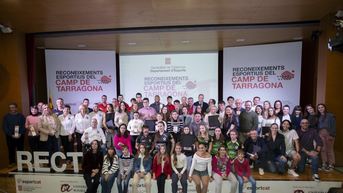 Gala de premios en la URV.