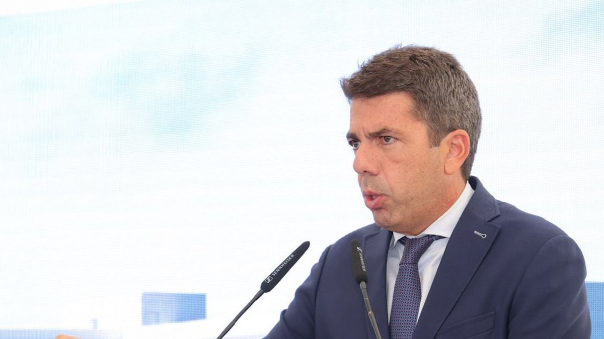 El president de la Generalitat Valenciana, Carlos Mazón, en una imatge d'arxiu