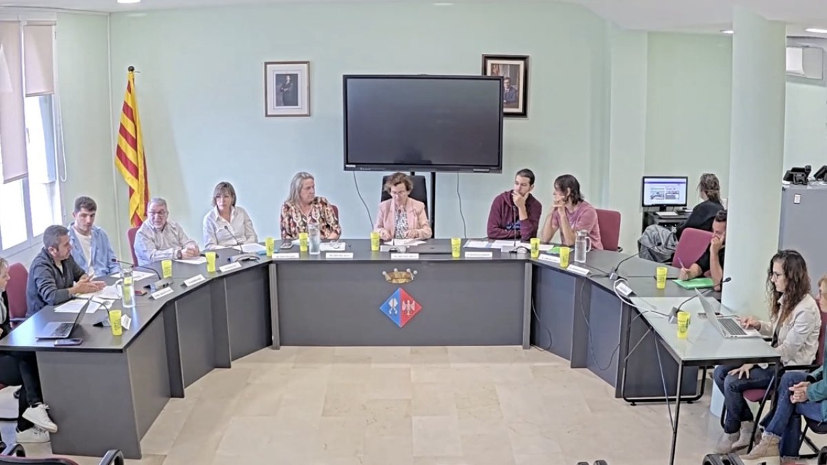 Imatge d'un ple de la Bisbal.